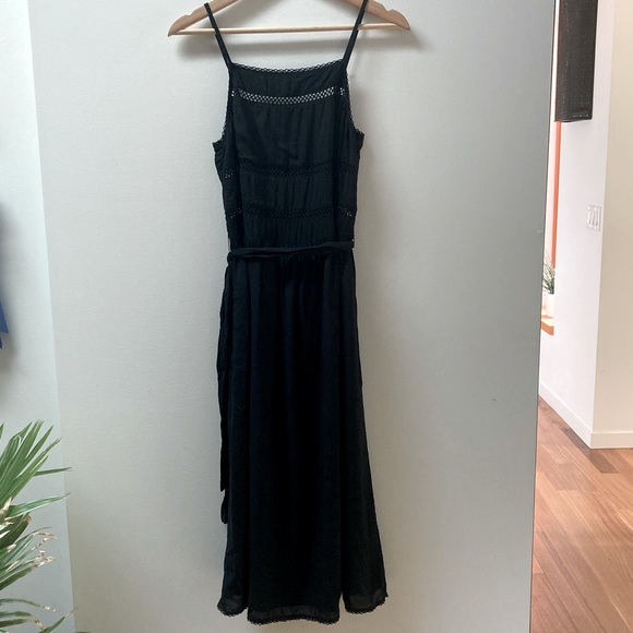 Wilfred Black Boho-Style Dress